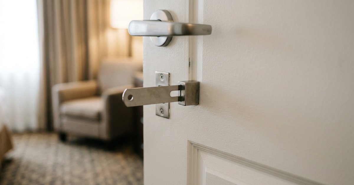 Portable Door Lock for Hotel Rooms: How They Work and Fit