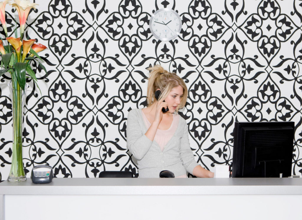 Portrait female business owner